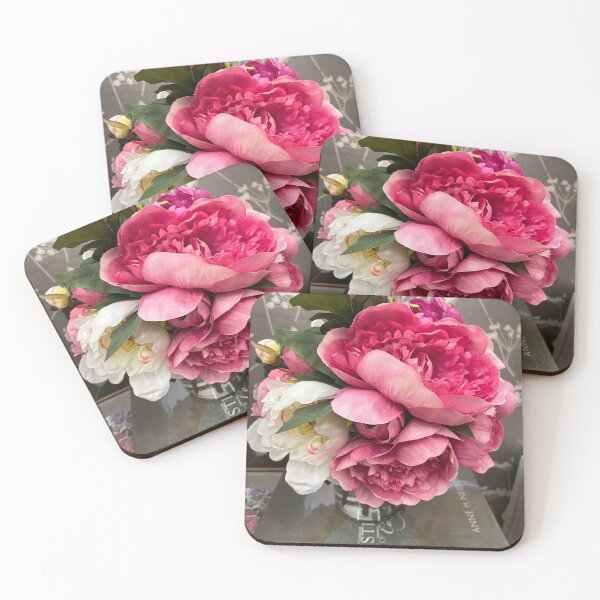 Item preview, Pink Faux Peonies  designed and sold by EmmaLilStudio.