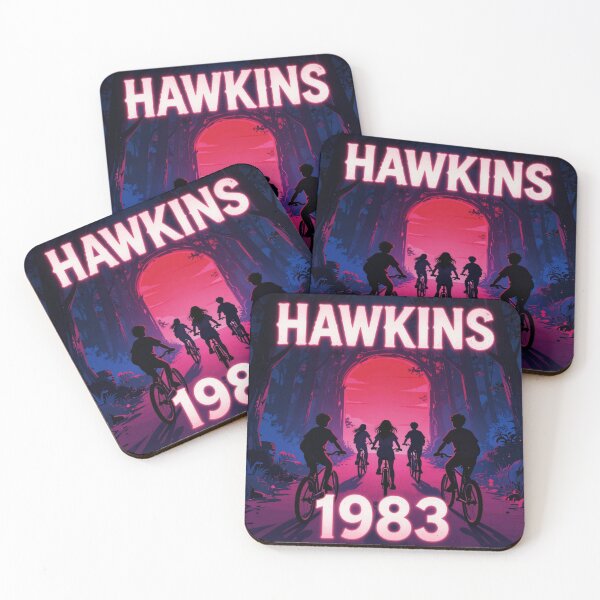 Item preview, Midnight in Hawkins - 80s Retro Synthwave Art designed and sold by Thompika.