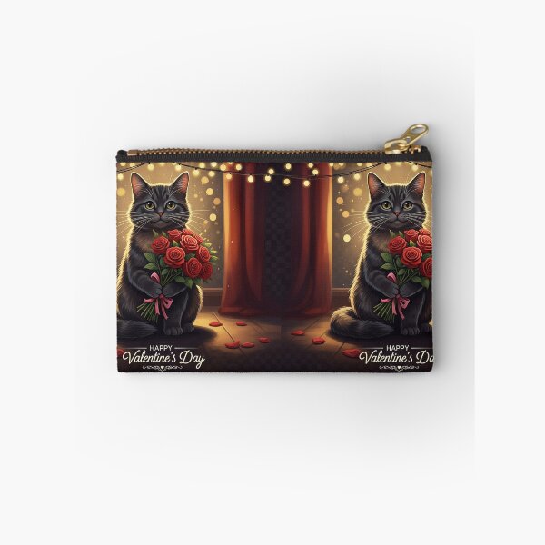 Item preview, Romantic Cat Under Lights designed and sold by PetJoyPrintsCO.