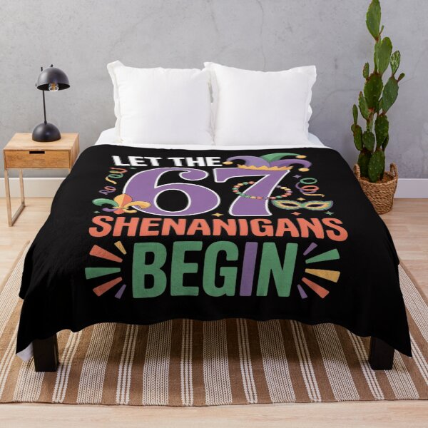 Item preview, Let The 67 Shenanigans Begin Funny 6 7 Six Seven Mardi Gras designed and sold by Vexat062Art.