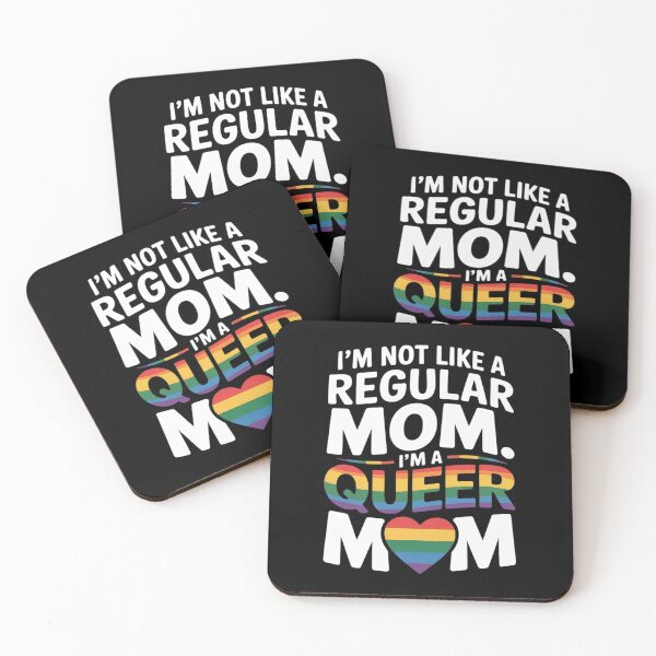 Item preview, I'm Not A Regular Mom I'm A Queer Mom, Gay Pride Mom 1 designed and sold by MarryIsMonth.