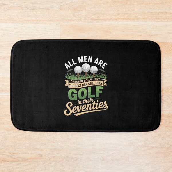 Item preview, Birthday Golfing - All Men Equal Golf in their Seventies 5 designed and sold by AquaKiev.