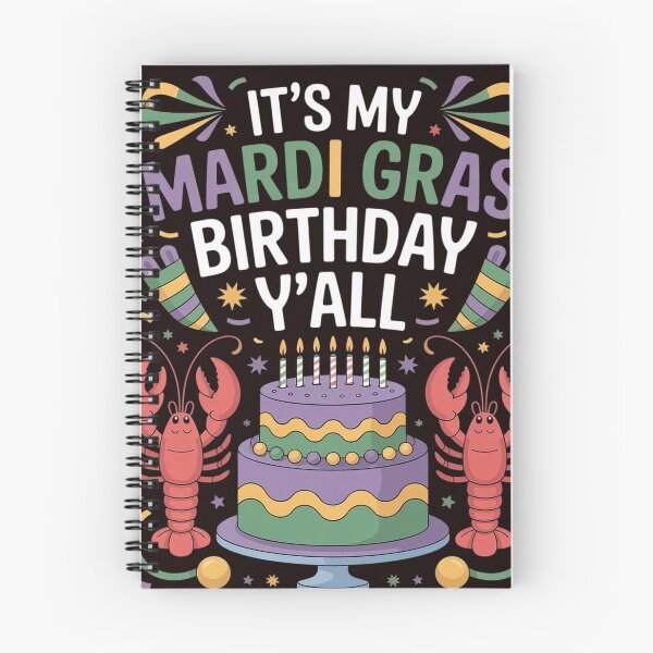 Item preview, Its My Mardi Gras Birthday Yall Mardi Gras Happy Birthday designed and sold by MichaelStalkas.