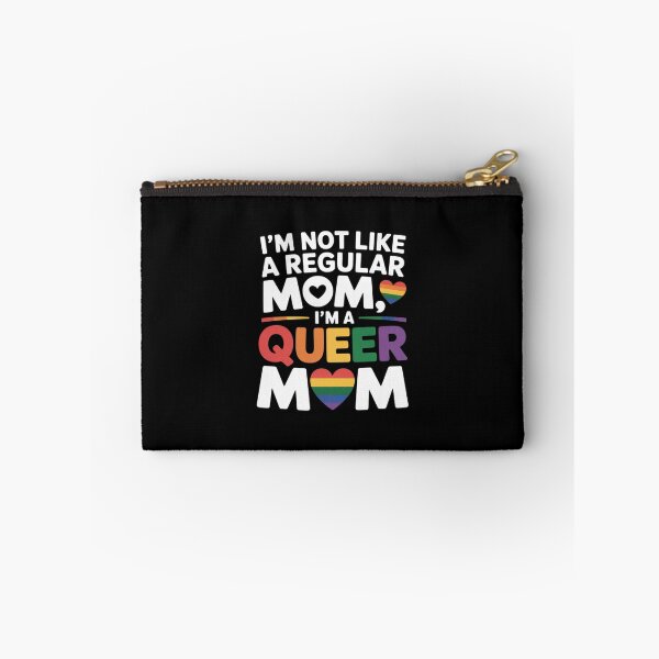 Item preview, I'm Not A Regular Mom I'm A Queer Mom, Gay Pride Mom1 designed and sold by MythWoot.