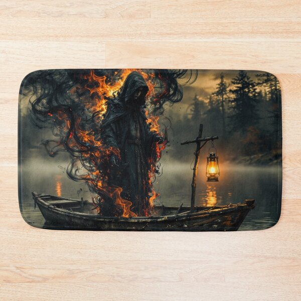 Item preview, Lantern Keeper of the Burning Lake designed and sold by Insomnia Art Designs.