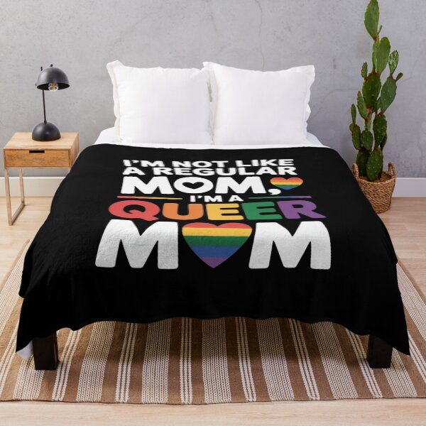 Item preview, I'm Not A Regular Mom I'm A Queer Mom, Gay Pride Mom1 designed and sold by MythWoot.