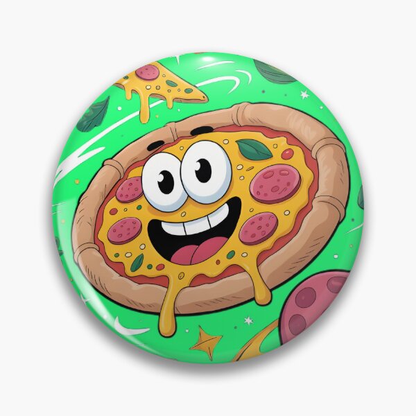 Item preview, Intergalactic Pizza – Cosmic Cartoon Fun designed and sold by GraphGUY.