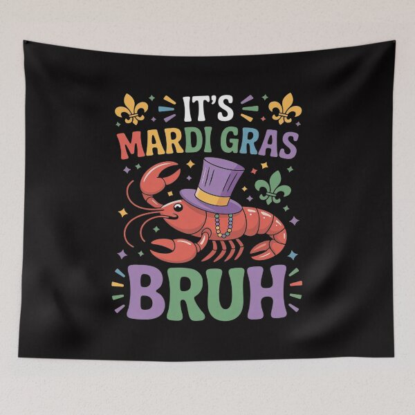 Item preview, Its Mardi Gras Bruh Crayfish Dab Fat Tuesday Boys Girls Kids designed and sold by Vexat062Art.