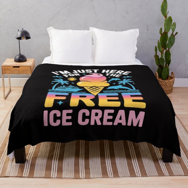 Item preview, I'm Just Here For The Free Ice Cream Family Cruise Trip designed and sold by Vexat062Art.