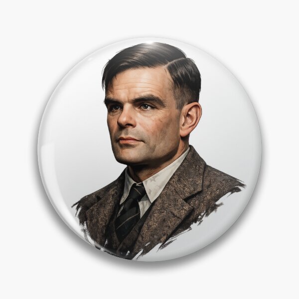 Item preview, Alan Turing realist designed and sold by Lizandro  Serrano Pacheco.