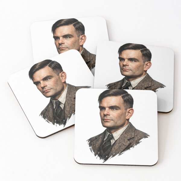 Item preview, Alan Turing realist designed and sold by Li. Images of everything.