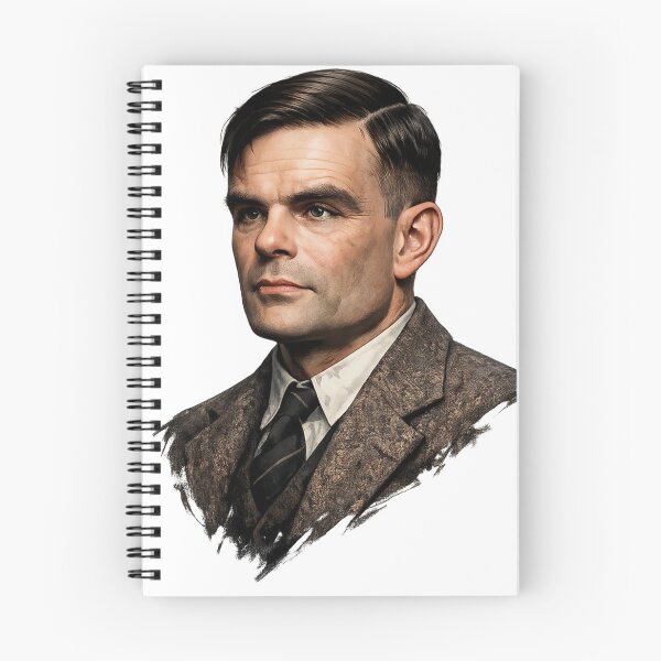 Item preview, Alan Turing realist designed and sold by Lizandro  Serrano Pacheco.