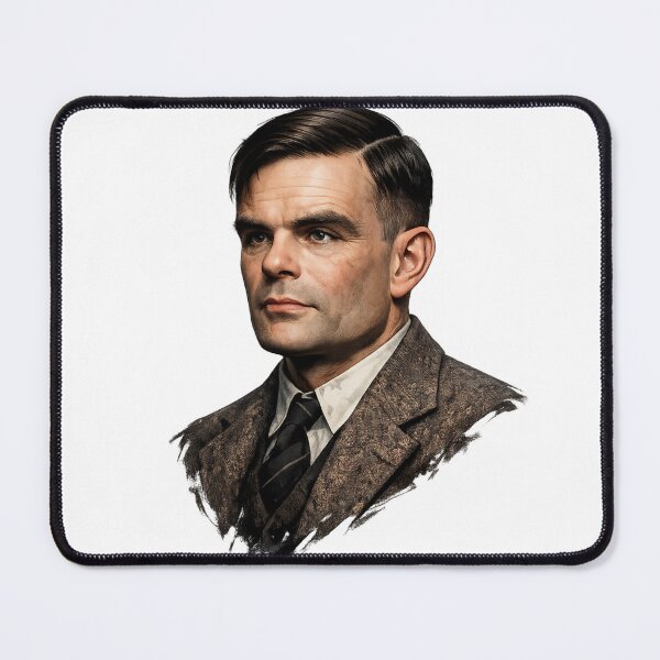 Item preview, Alan Turing realist designed and sold by Li. Images of everything.