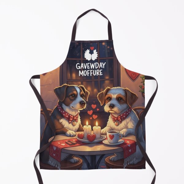 Item preview, Dogs On A Love Date designed and sold by PetJoyPrintsCO.