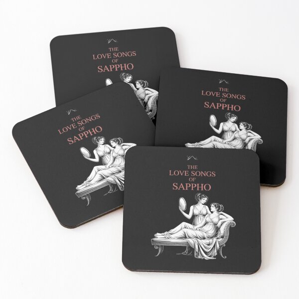 Item preview, Island of Lesbos, Songs of Sappho lesbian queer LGBT+ pride designed and sold by MythWoot.