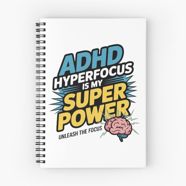 Item preview, ADHD Hyperfocus Is My Superpower Neurodiversity Art ver. 1 designed and sold by KRYO ARTS.