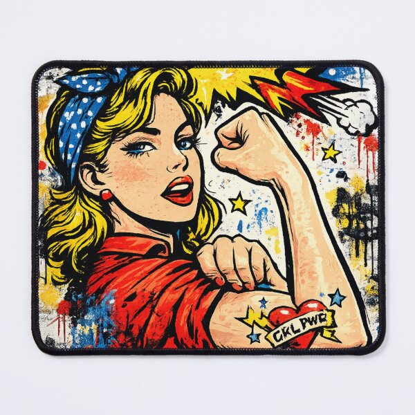 Item preview, We Can Do It Street Pop Art designed and sold by LineArtNordic.