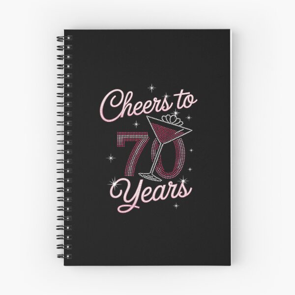 Item preview, Cheers To 70 Years 70th Birthday 70 Years Old Bday designed and sold by AquaKiev.