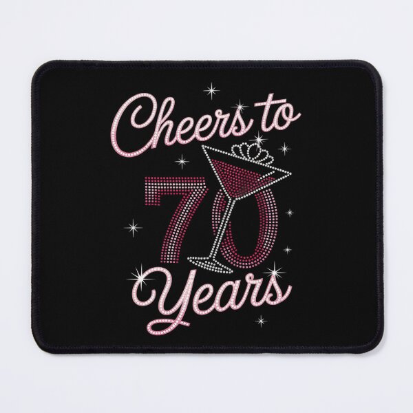Item preview, Cheers To 70 Years 70th Birthday 70 Years Old Bday designed and sold by AquaKiev.