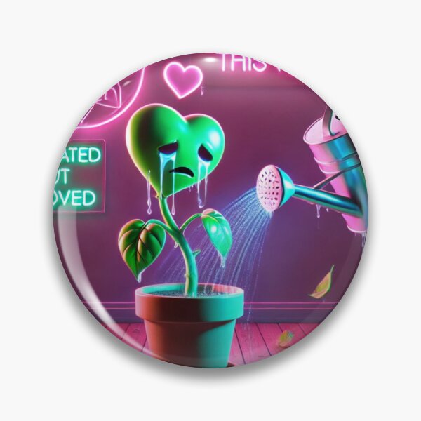 Item preview, Hydrated But Unloved – Photosynthesize This Pain (Neon Plant Meme) designed and sold by ComedyInkFactor.