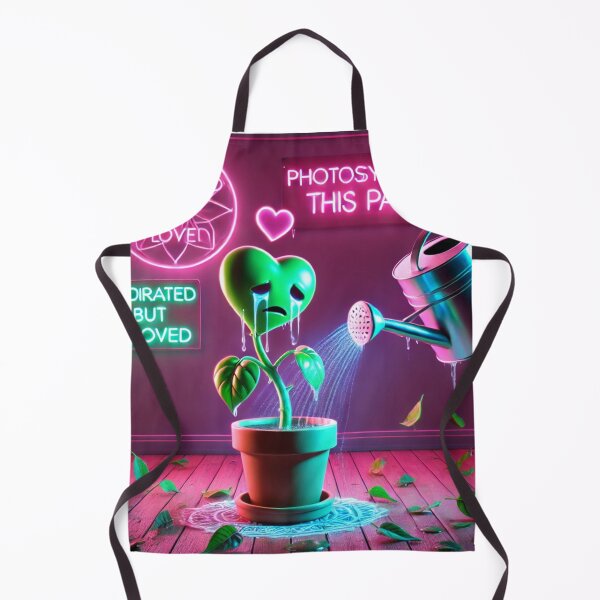 Item preview, Hydrated But Unloved – Photosynthesize This Pain (Neon Plant Meme) designed and sold by ComedyInkFactor.