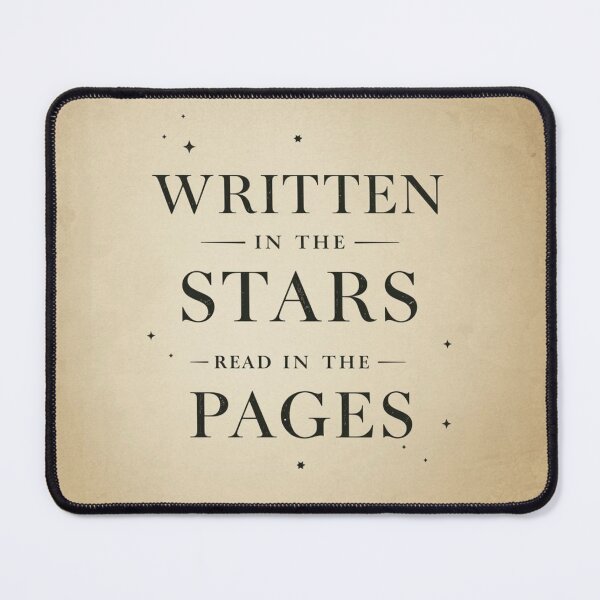 Item preview, Written in the Stars, Read in the Pages – Typographic Print designed and sold by YvkafromPoland.