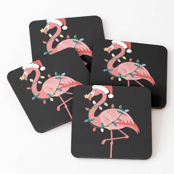 Item preview,  Pink Flamingo in Santa Hat Christmas in July Men Women designed and sold by LindseyKris.
