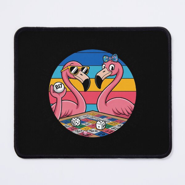 Item preview, Funny Flamingo Bingo Night Troublemakers designed and sold by LindseyKris.
