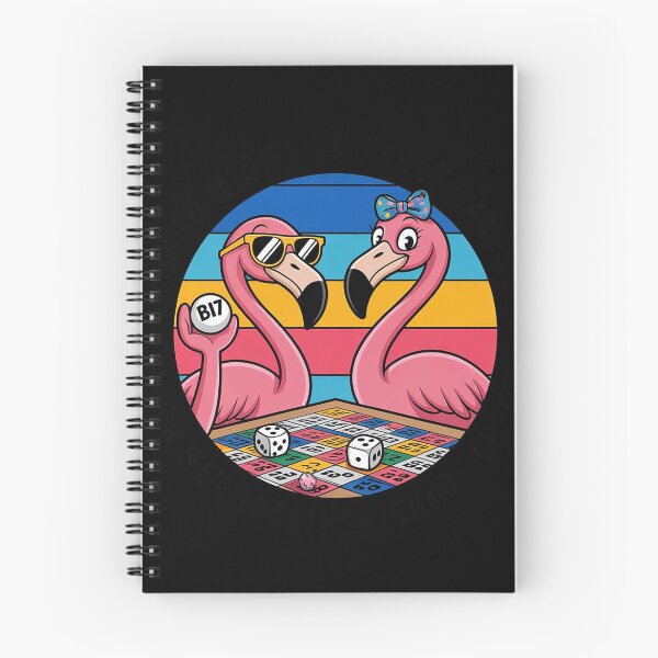 Item preview, Funny Flamingo Bingo Night Troublemakers designed and sold by LindseyKris.