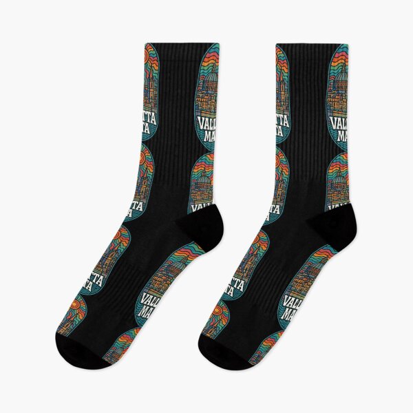 Item preview, Valletta Malta Trippy Art Travel designed and sold by TomFrontierArt.