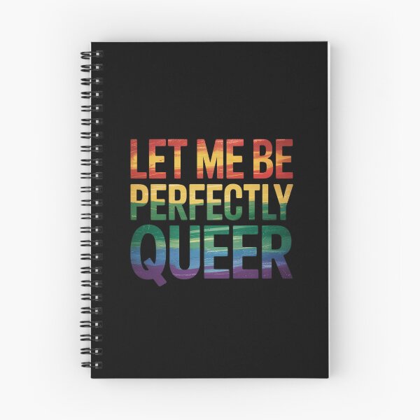 Item preview, Let Me Be Perfectly Queer LGBT designed and sold by PowAcademy.