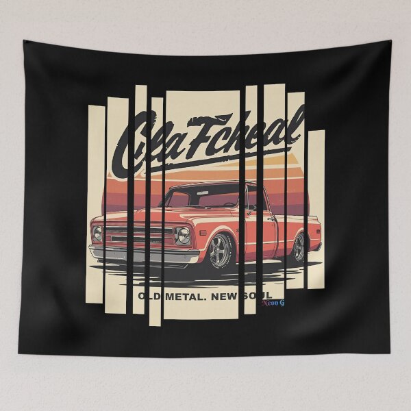 Item preview, Chevrole C10 1967 Chevy C10, lowered stance, chrome trim, old-school garage vibe The classic C10 2 designed and sold by Neon G.