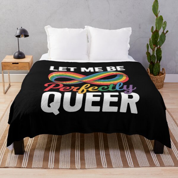 Item preview, Let Me Be Perfectly Queer T Gay Pride LGBT Rainbow designed and sold by MythWoot.