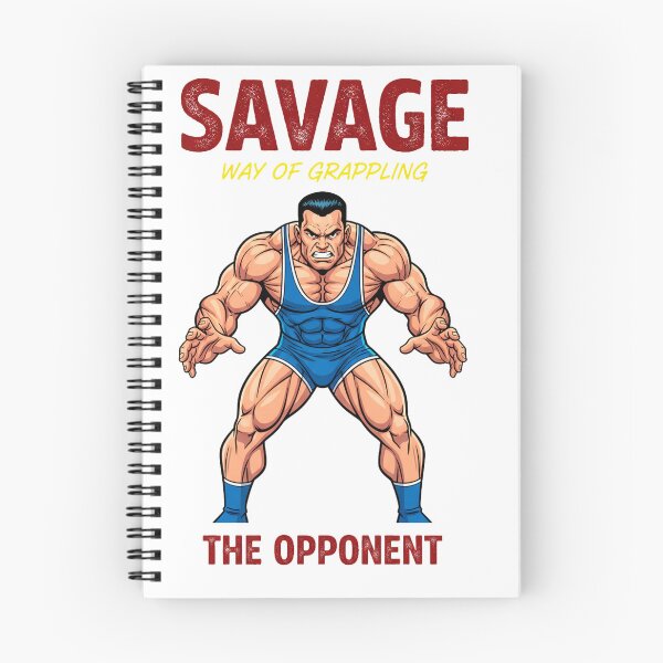 Item preview, Savage Way of Grappling the Opponent – Combat Wrestling Power Illustration designed and sold by C3J7.