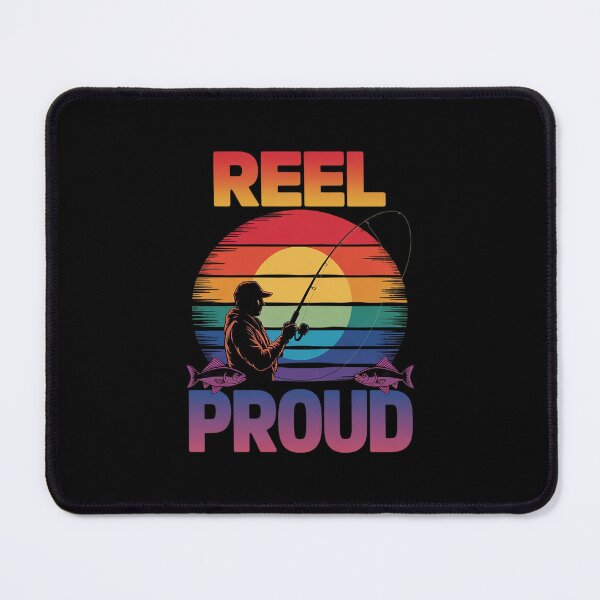 Item preview, LGBT Fishing Reel Proud Gay Lesbian Angler Pride Rainbow designed and sold by PowAcademy.