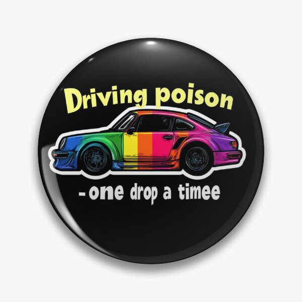 Item preview, Driving poison one drop at the time designed and sold by Kat's Design Hub.