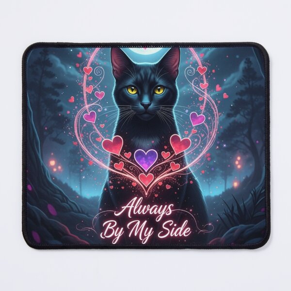 Item preview, Mystical Black Cat Love designed and sold by PetJoyPrintsCO.