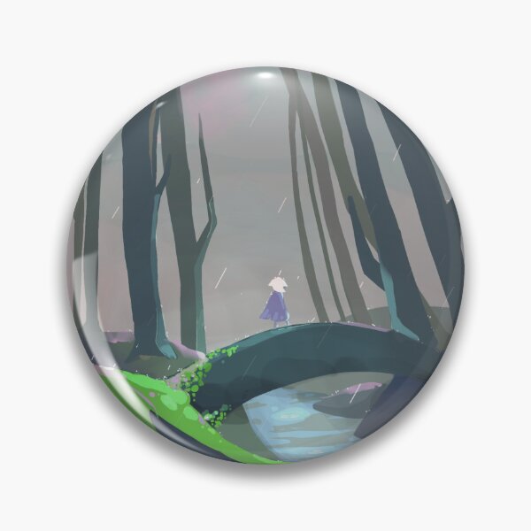 Item preview, Sky children of the light (cotl) - Moth walking alone in the rain of hidden forest realm (night version) designed and sold by NailBroken.
