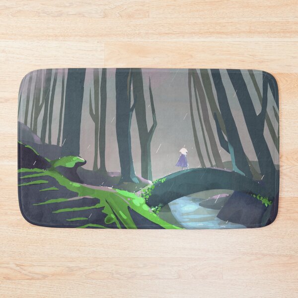 Item preview, Sky children of the light (cotl) - Moth walking alone in the rain of hidden forest realm (night version) designed and sold by NailBroken.