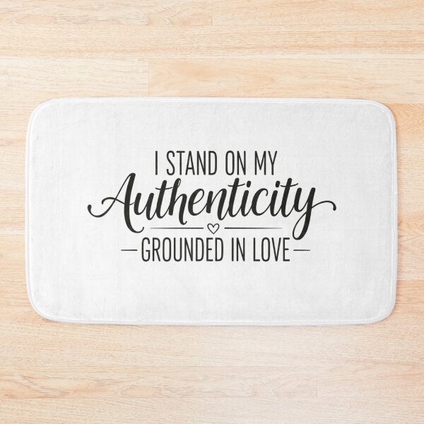 Item preview, Authenticity and Love Empowerment, Inspirational Saying designed and sold by ADivineRebel.