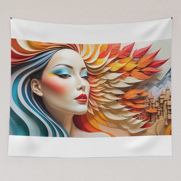Item preview, Beauty Written in Fragments designed and sold by Undersea Ai Art.