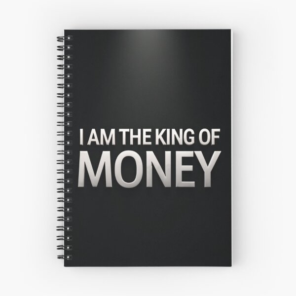 Item preview, I am the king manifestation money designed and sold by Kat's Design Hub.