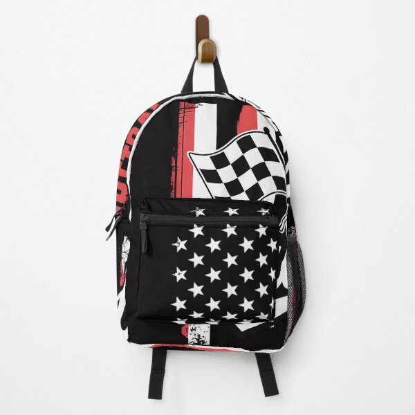 Item preview, Dirt Track Racing Car Driver Biker USA American Flag designed and sold by HudsonErik.