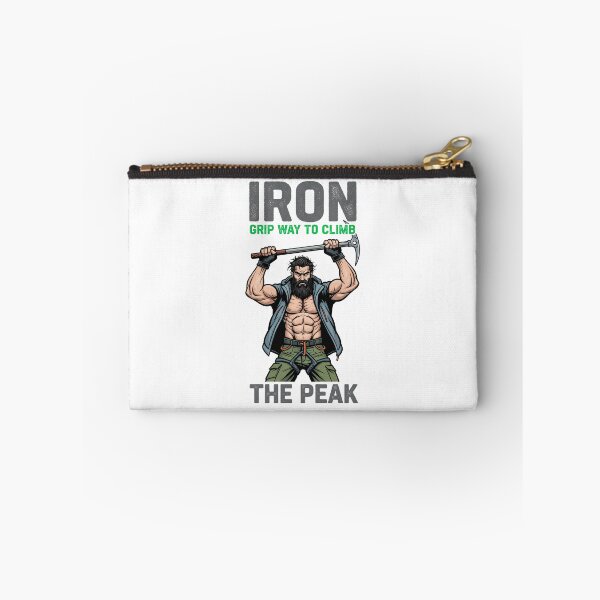 Item preview, Iron Grip Way to Climb the Peak – Mountain Climber Strength Illustration designed and sold by C3J7.