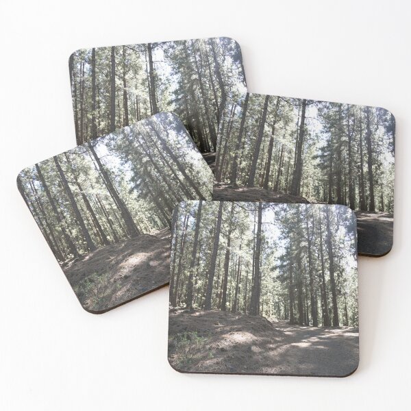 Item preview, Peaceful Pine Forest Path – Calming Nature & Woodland View designed and sold by Koimak.