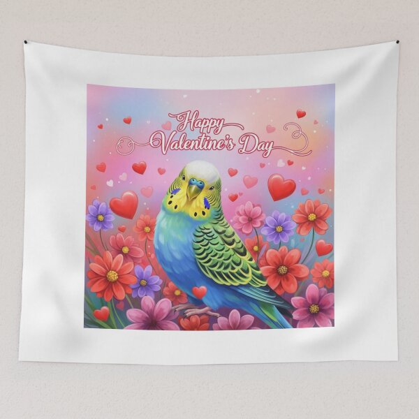 Item preview, Periquito Amor Colorido designed and sold by PetJoyPrintsCO.