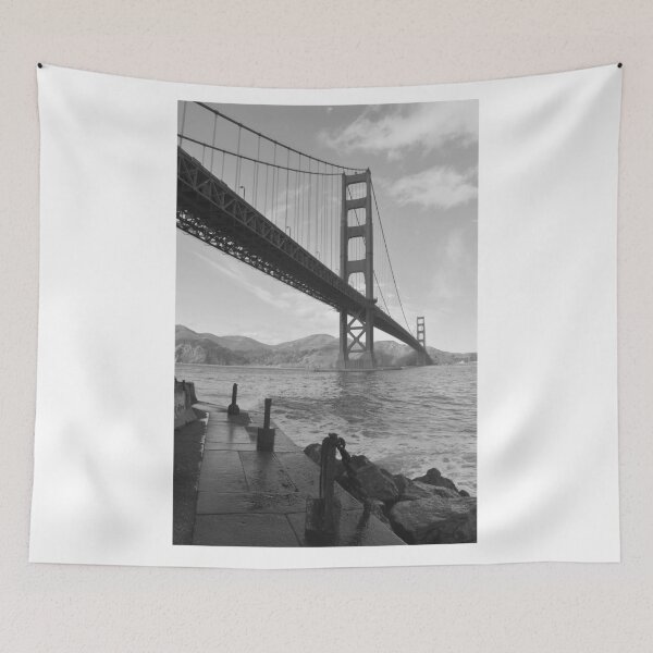 Item preview, Golden Gate Bridge, San Francisco Grayscale designed and sold by Igor Pozdnyakov.