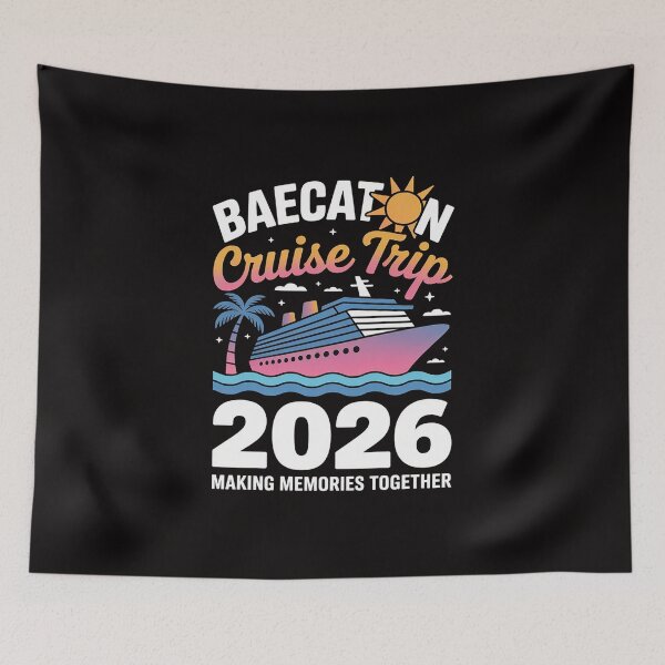 Item preview, Couples Cruise Matching Squad Baecation Cruise Trip 2026 designed and sold by HudsonErik.