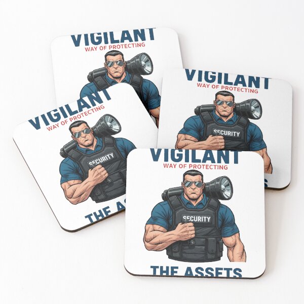Item preview, Vigilant Way of Protecting the Assets – Elite Security Strength Illustration designed and sold by C3J7.