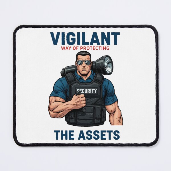 Item preview, Vigilant Way of Protecting the Assets – Elite Security Strength Illustration designed and sold by C3J7.